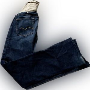 7 mankind maternity over the bump jeans